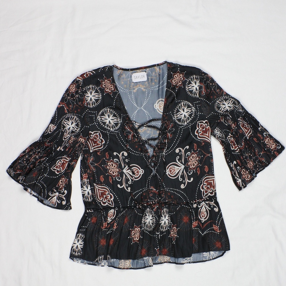 Saylor Peasant Blouse